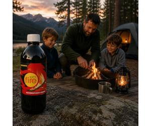 Generico Accendifuoco Liquido Professionale di Elevata qualità, Inodore e Trasparente, Praticissimo da Usare, Ideale per camini, stufe e Barbecue