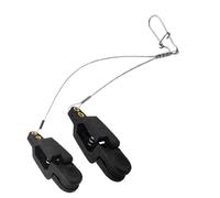 Generico accesori downriger - Sgancio Linea Alta Tensione | Set accesori Professionale - Clip di Rilascio Rapido, Morsetto Antiscivolo Regolabile 7.5cm per Mare E Kite Fishing