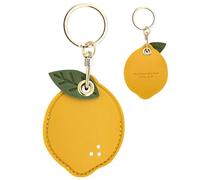 Generico Access Card Keychain, Fashion Cartoon Backpack Charm, Key Fob Case With Ring, Cute And Functional Accessory For Wallets And ID Cards, Frog, Lemon, Bear, Avocado, Strawberry