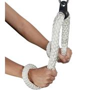 Generico Accessoire de Traction Triceps - Équipement de Renforcement Musculaire de l'-Bras Anti-Dérapant,Accessoire Corde pour Machine à Poulies,pour Renforcement musculaire à Domicile et