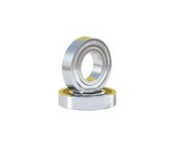 Generico Accessori 2 Cuscinetti in Acciaio Inossidabile SS686-2Z/687/688/689/696/697/698/699/626/627/628/629/606/607/608/609-2Z Cuscinetto in Miniatura Cuscinetti(SS698-2Z)