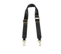 Generico Accessori for Borse con Tracolla in Tela a Singola Regolabile da 81-123 cm compatibili Prada Five-in-One(Num2 Black K Gold,1 Piece)