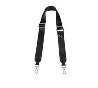 Generico Accessori for Borse con Tracolla in Tela a Singola Regolabile da 81-123 cm compatibili Prada Five-in-One(Num1 Black Silver,1 Piece)