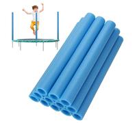 Generico Accessori per trampolini, Schiuma del Pole di Trampolino, Tubi in Schiuma 12pcs Pulli per Salto Morbido Cover 15,75 Pollici di Maniche protettive di Tubo di Schiuma Blu