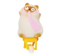 Generico Accessorio Decorativo per Manubrio Bici Animale Cartoon | Decorazione per Manubrio Bici,Accessorio Sportivo Stelo di Guida Impermeabile per Ciclismo Strada Moto Scooter Casco