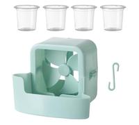 Generico Accessorio Mister Per Ventilatore - Dispositivo Rinfrescante Con Ghiaccio | Accessorio Portatile Appendibile Con Compartimento Ghiaccio Per Feste Terrazzo Balcone Vicolo