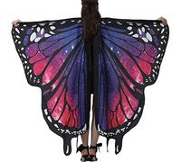 Generico Accessorio per Costumi a Forma di Farfalla, Mantello con Ali per Carnevale e Feste in Maschera, Design Elegante e Sognante per un Look da Favola e di Impatto