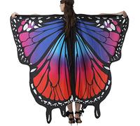 Generico Accessorio per Costumi a Forma di Farfalla, Mantello con Ali per Carnevale e Feste in Maschera, Design Elegante e Sognante per un Look da Favola e di Impatto