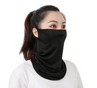 Generico Accessorio Unisex per Sole e Outdoor con Sciarpa Maschera e Passanti per Orecchie Protezione Viso e Collo Ideale per Estate e Attività all Aperto(D, One Size)