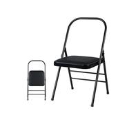 Generico Accessorio yoga pieghevole, sedia inversione yoga pilates, supporto a doppia trave e schienale, sedia allenamento in verticale l'equilibrio, for la casa(Color 2)