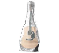 Generico Acoustic Guitar Dust Cover - Water-Resistant Zippered Protector Cloth, Silver-Coated For Sun And Water Protection | Waterproof Acoustic And Electric Guitar Cover For Home Outdoor Travel