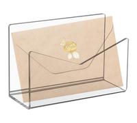 Generico Acryliic Mail Holder,Mail Organizer Countertop - Fashionable Print Mails Script Letter Holders For Desk Envelope Holder Accessories & Storage Product For Home Office School, Bill Filling
