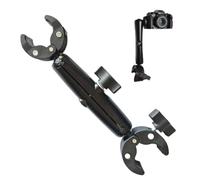 Generico Action Camera Mount 27cm Double Head Clamp For Motorcycle Bike