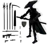 Generico Action figure Heroes - Promuove i personaggi 'immaginazione attiva Stop Motion Man Game | La stimolazione visiva migliora Lucky | Robot figure decorazione desktop per display o gioco i