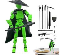 Generico Action figure Heroes - Promuove i personaggi 'immaginazione attiva Stop Motion Man Game | La stimolazione visiva migliora Lucky | Robot figure decorazione desktop per display o gioco i