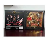 Generico Action figure Michael Moonwalk modellino statuario del Signore della Danza Movabilità Jackson Figures Cool Decorazione Materiale PVC Regalo per i fan e gli amici