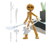 Generico Action Figures - Collectible Poseable Character Toy Set for Kids | Durable PVC with Articulated Joints Design, Role Play Figurines for Imaginative Play Home Decor Shelf Display