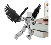 Generico Action Figures For Boys -15x15cm Interactive Educational Building,Posable Mechanical Action Figures Funny Toys | For Kids Adults Family Home School Travel Camping Play Birthday Holiday