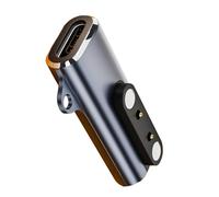 Generico Adaptateur Chargeur Magnétique - Connecteur Type C Aimanté | Adaptateur Rapide en d’Aluminium | Charge Sécurisée et Stable pour Smartphone, Tablette & Appareils Électroniques