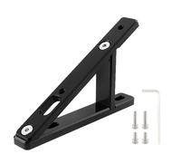 Generico Adaptateur de Porte-Bidon pour Potence - Collier Réglable en d’Aluminium 10x6,37 cm, Support Léger pour Montage de Porte-Gourde, Accessoire Vélo Route, VTT, Randonnée, Sports Extérieurs