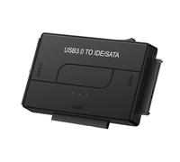 Generico Adattatore a disco rigido, adattatore USB IDE, convertitore con disco rigido da USB 3.0 a IDE - Adattatore di prestito per uso portatile per il backup e il recupero dei dati