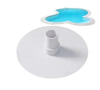 Generico Adattatore a Piastra e Pulizia Skimmer PVC Materiale dalla Facile