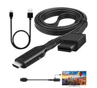 Generico Adattatore | Convertitore da Scart a | Convertitore audio video con commutazione Full HD 720P/1080P | Adattatore di gioco per TV Adattatori per display TV multiuso plug and play | Usura degl