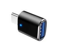 Generico Adattatore da USB a USB C | a con 3.0 - Adattatore Adattatori da a Convertitore Adaptador compatibile per tastiera, disco U, telefono cellulare, tablet, auto
