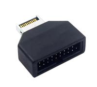 Generico Adattatore estensione USB tipo C anteriore USB 3.0 tipo E da 20 pin a USB 19P per schede madri desktop per schede madri