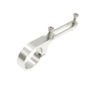 Generico Adattatore for cambio bicicletta, compatibile con supporto for portapacchi for leva bici pieghevole Brompton CNC 11g(Silver 1 piece)