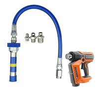 Generico Adattatore per accoppiatore Grasso - Connettore ad Alta Pressione a Rilascio rapido | per Grasso Prolunghe Accoppiatori, Adattatore per Pompa a bloccaggio Forte per officine, Automobili