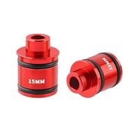 Genérico Adattatore per mozzo ruota anteriore in lega di alluminio, convertitore portatile da 15 mm a asse M9, accessori di manutenzione per mountain bike di Liberaci