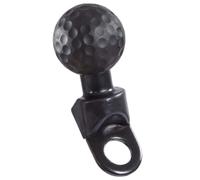 Generico Adattatore sfera moto, U M10 M8 connettore per supporto telefono | Adattatore girevole regolabile per moto, bici, scooter. Collega supporto telefono/GPS. Viti M10 & M8, acciaio inossidabile