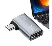 Genérico Adattatore USB: connettore USB | lega di alluminio PVC 480 Mbps, convertitore di trasferimento dati a U SB A, adattatore Đe corrente periferica D´e unità, dimensioni tasca portatile