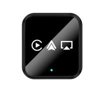 Generico Adattatore wireless auto | Video per Veicoli | Adattatore mirroring schermo auto | per Guidatori Camion Camper SUV Pendolari Viaggiatori Car Sharing Vacanze In Famiglia Autostrada