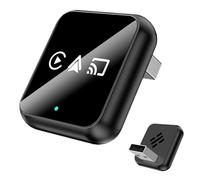 Generico Adattatore Wireless USB per Auto - audio per veicoli,Adattatore mirroring schermo auto - per Guidatori Camion Camper SUV Pendolari Viaggiatori Car Sharing Vacanze In Famiglia Autostrada