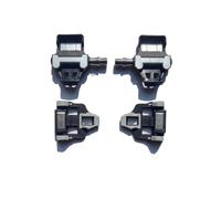Generico Adattatori Pedale magnetici, Compatibile con ACTO, ACTO 5 | Converte i pedali automatici in pedali flat, 1 paio sinistro e destro, per bici da strada