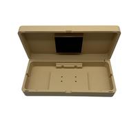 Generico Adatto per AYANEO POCKET S2 Console di gioco Scatola di conservazione, Custodia protettiva Custodia portatile per console di gioco portatile retrò (Marrone)