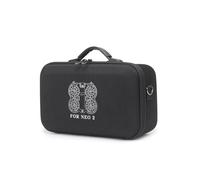 Generico Adatto per DJI NEO 2 Custodia a tracolla con tracolla, accessori, può contenere il drone Neo2, il controller RC-N3, due batterie e scatola di conservazione delle batterie (Tessuto nero)