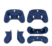 Generico Adatto per Razer Wolverine V3 Pro controller di gioco custodia protettiva in silicone anti goccia antipolvere colore solido semplice e minimalista (Blu)