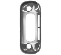 Generico Adatto per Retroid Pocket 6 Console di gioco Coperchio di protezione TPU di raffreddamento trasparente Anti-Goccia caso pieno, disegno del foro di ventilazione (Nero trasparente)