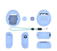 Generico Adatto per Tamagotchi Paradiso virtuale elettronico Pet custodia protettiva Macchina del gioco coperchio di protezione Custodia in silicone (Blu)