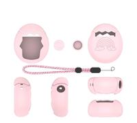 Generico Adatto per Tamagotchi Paradiso virtuale elettronico Pet custodia protettiva Macchina del gioco coperchio di protezione Custodia in silicone (Rosa)