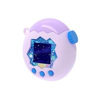 Generico Adatto per Tamagotchi Paradiso virtuale Pet macchina Guscio duro PC Caduta resistente Custodia protettiva Antiscivolo Accessori del gioco (Viola scuro in alto + viola chiaro in basso)
