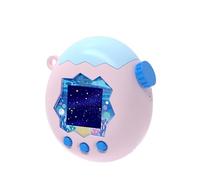 Generico Adatto per Tamagotchi Paradiso virtuale Pet macchina Guscio duro PC Caduta resistente Custodia protettiva Antiscivolo Accessori del gioco (Azzurro chiaro in alto + rosa chiaro in basso)