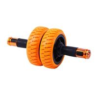 Genérico Addominal Wheel AB Roller | 6 Inch Strength Training Home Gym Exercise Wheels 13.78x5.91x5.91in | Core Workout Strength Training Home Gym Accessories for Indoor Outdoor Fitness Travel Office