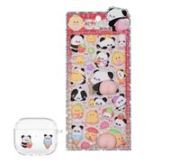 Generico Adesivi 3D per Custodia Telefono Adesivi Decorativi con Panda