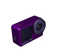 Generico Adesivi per DJI Osmo Action 6, pellicola protettiva rimovibile antigraffio per Action 6 Action Camera Wrap (Viola fluorescente)