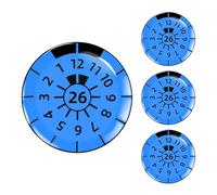 Generico Adesivi per targhe, Adesivi per Auto e Decalcomanie - Adesivi Rotondi per Veicoli Adesivi per finestrini Auto - Decorazione Impermeabile per paraurti Auto, per la Maggior Parte dei Veicoli