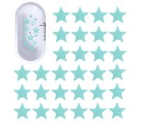 Generico Adesivi per Vasca Antiscivolo | 30 Adesivi Antiscivolo per Vasca da Bagno con Stella a Cinque Punte - Decalcomanie per gradini per Barche, Impermeabili e sicuri per Il Corpo, per